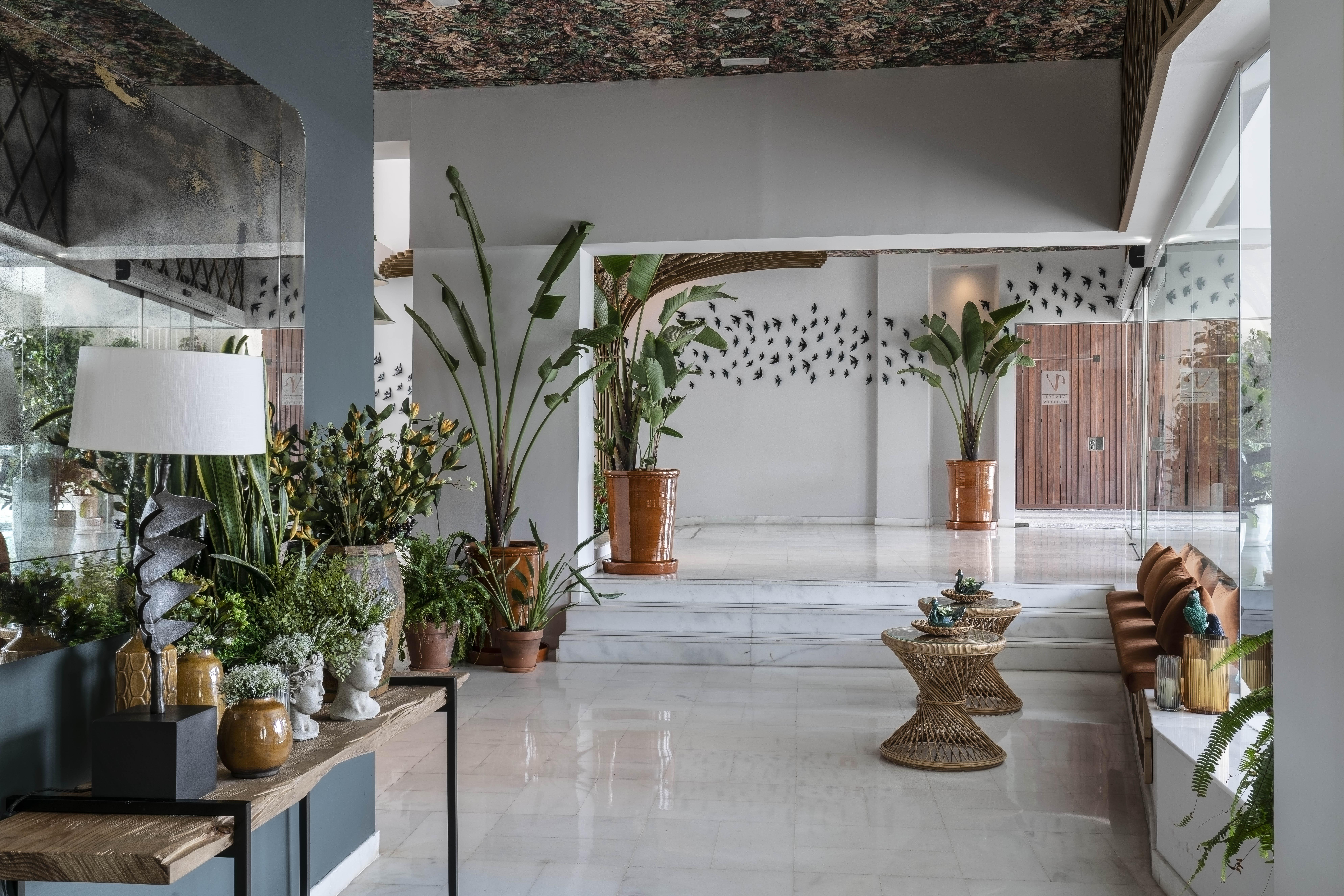 Vincci Seleccion Posada Del Patio Malaga Exterior photo Interior of the hotel